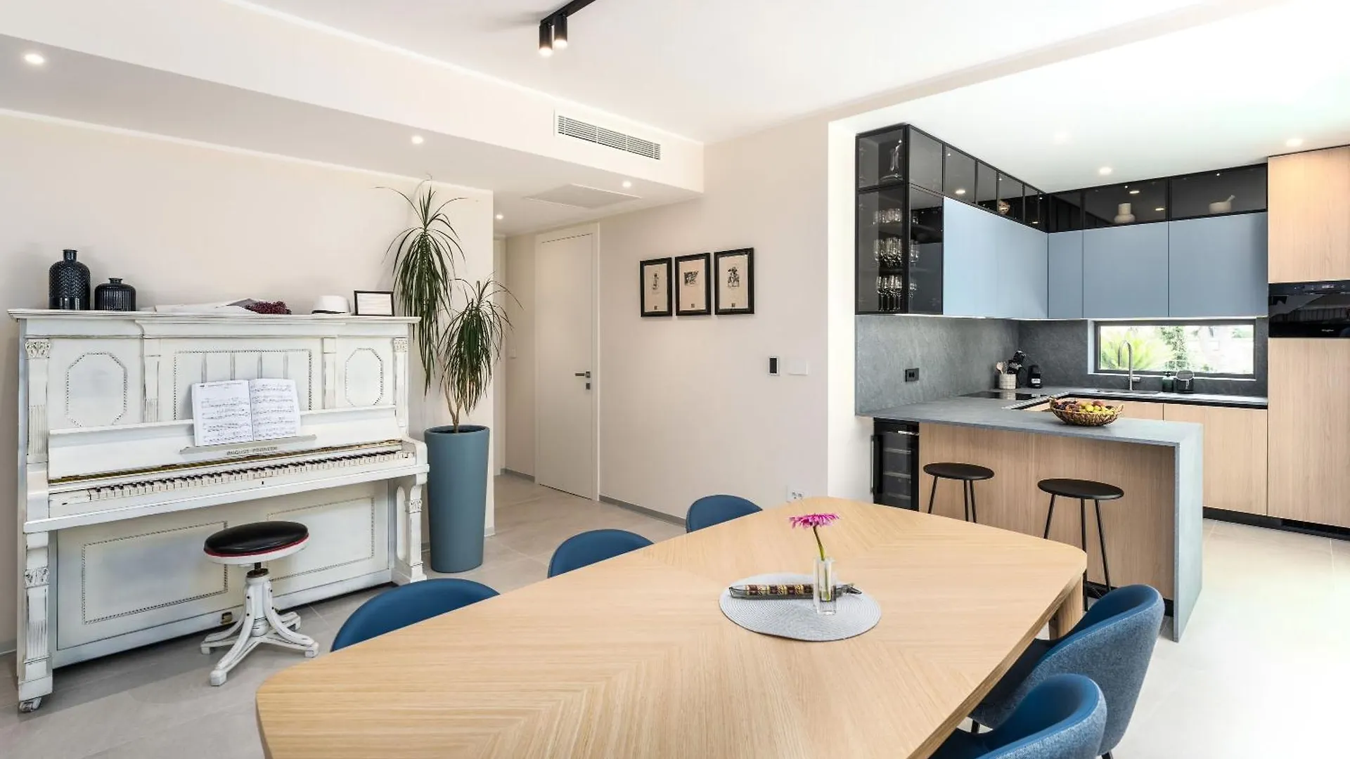 The Q Senses - New Luxury Apartment With Piano, Pool, Sauna And Jacuzzi 罗维尼